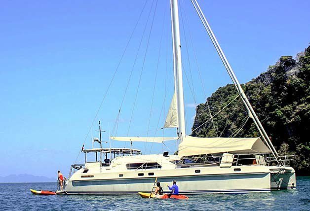 55 ft catamaran