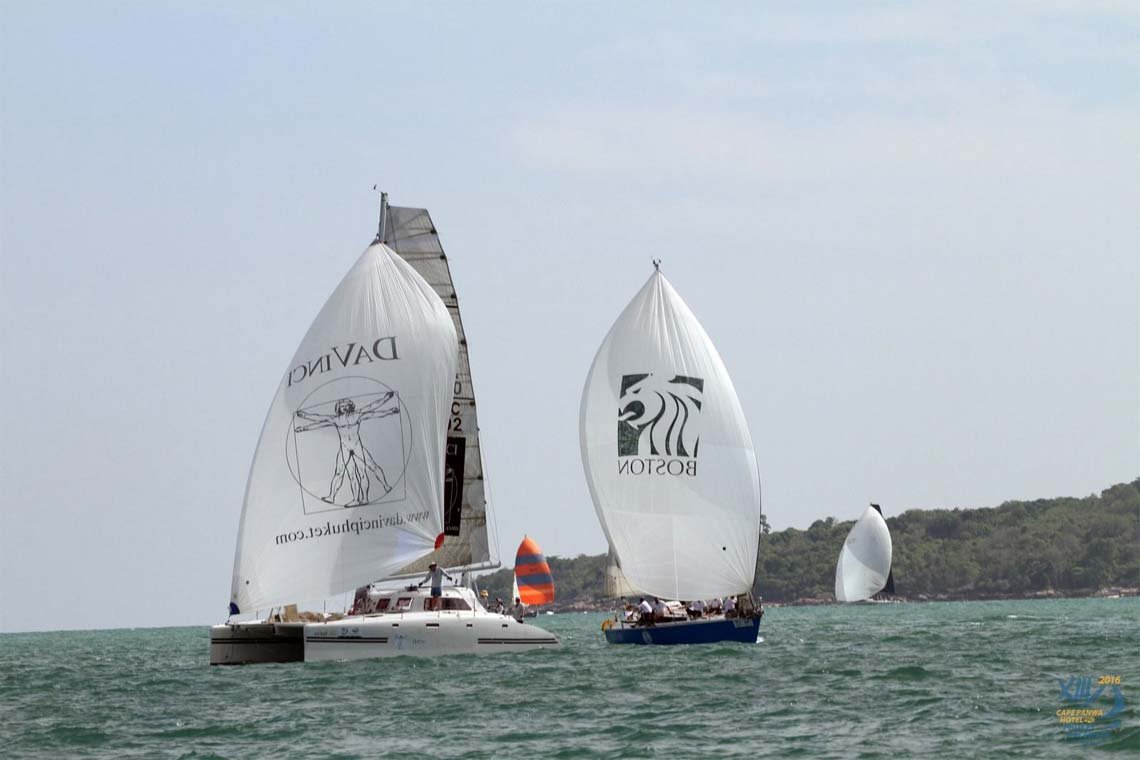 racing catamaran sail